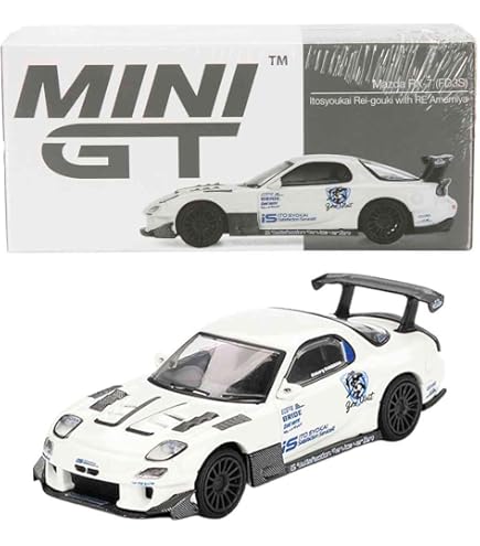 Amazon | MINI GT 1/64 トヨタ TRD 3000GT スーパーホワイト 右